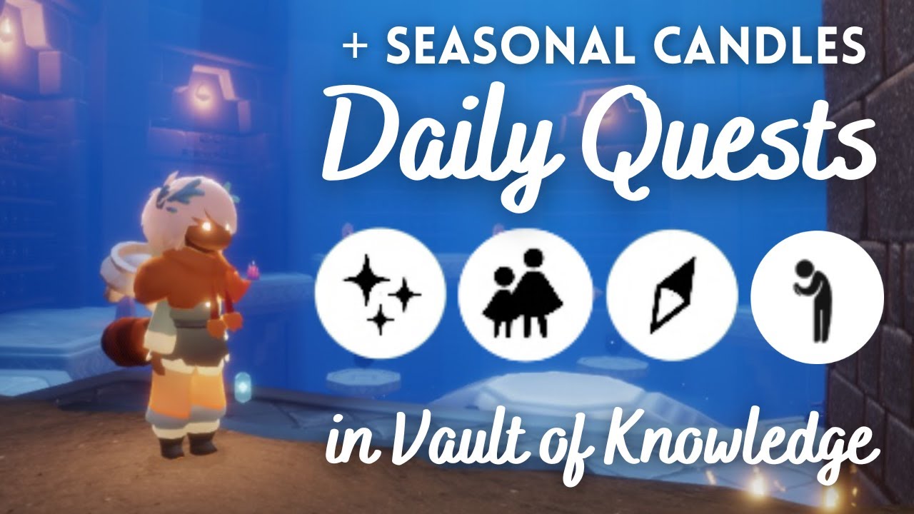 Today’s Daily Quests in Vault of Knowledge Sky Children of the Light
