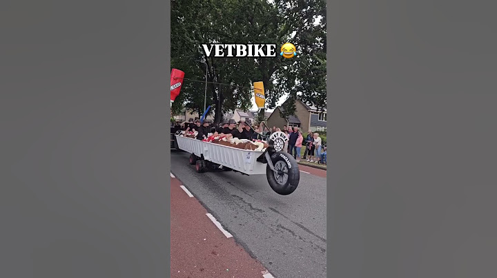 Hoe ik iemand zie op een fatbike