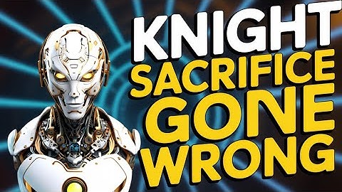 Blackfish Sacrifices a Knight… and Still Gets DESTROYED | Insane Engine Chess Game