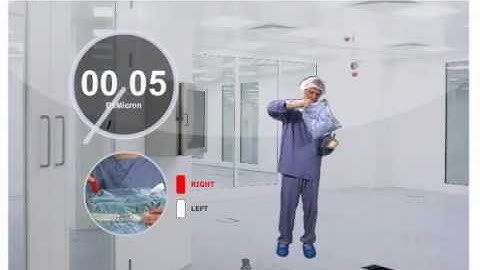 BeMicron: revolutionary aseptic gowning system.  Ready in 30 seconds - 2021/2022