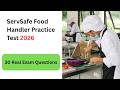 ServSafe Food Handler Practice Test 2026 | 30 Real Exam Questions & Answers 🚀