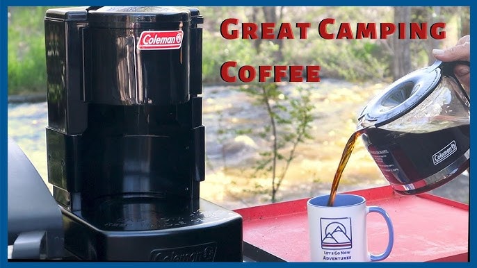 Coleman Black Camping Drip Coffee Maker 10 Cup Filter Basket 5008-700 +FREE  SHIP 76501919578