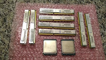 Intel Xeon E5 2628L V2 & 64GB of DDR3 ECC Registered Ram - Home Server Build Part 4