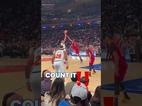 MIKAL BRIDGES AND ☝️ #nba #knicks #basketball #mikalbridges