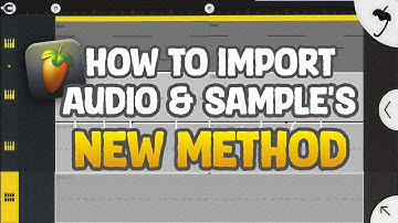How to Import Sample or Audio in FL Studio Mobile | Android 12,13,14 & 15