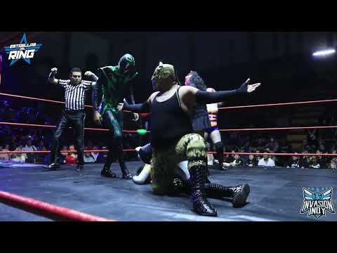 Blue Queen, Lady Insaciable, Nival  y Anaconda Jr vs Airam, Mosco Extreme, Golden Kid y Mr. Ramírez