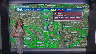 Crash closes lanes on Interstate 95 in Hanover County