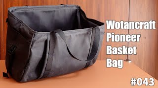 輪行旅のバッグはコレ一つ！Wotancraft Pioneer BASKET BAG