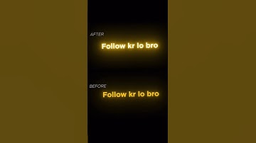 How to GLOW  text in After Effects 🔥#aftereffects #aftereffect #tutorial
