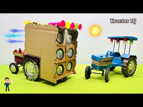 Rajasthani tractor dj part 1 | dj tractor loading | small tractor dj | dj kaise banaye | Tech Toyz