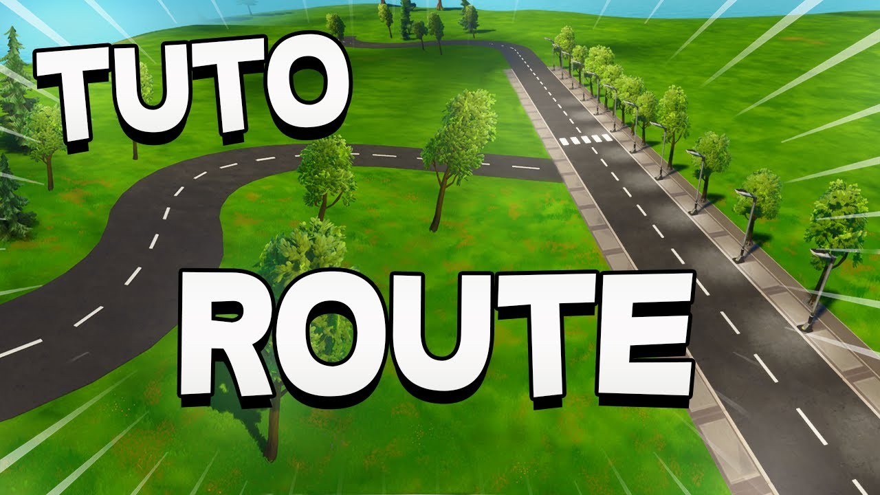 TUTO : Faire des Route Réaliste Fortnite Créatif 1.0 ?? 🚗🔥