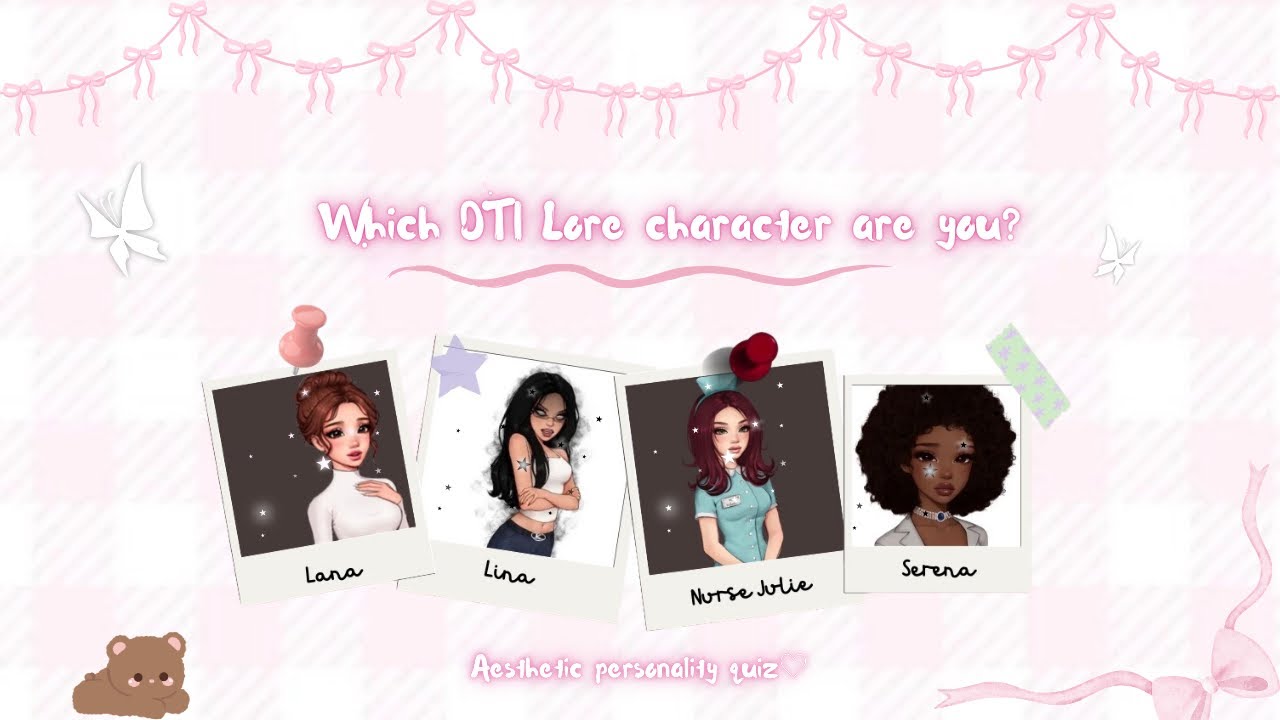 Which DTI lore character are you? ✨Aesthetic personality quiz✨