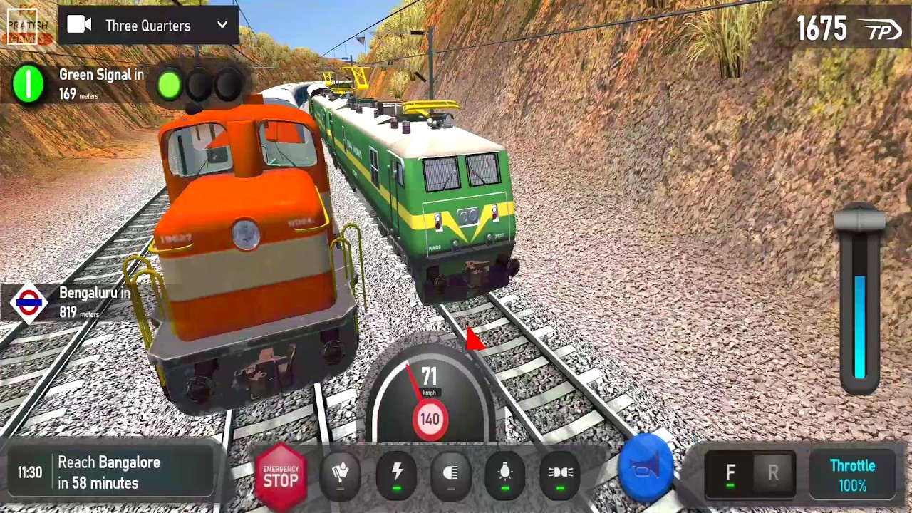Garib Rath Express Train Game Download | Indian Train Simulator Game Android Gameplay Video