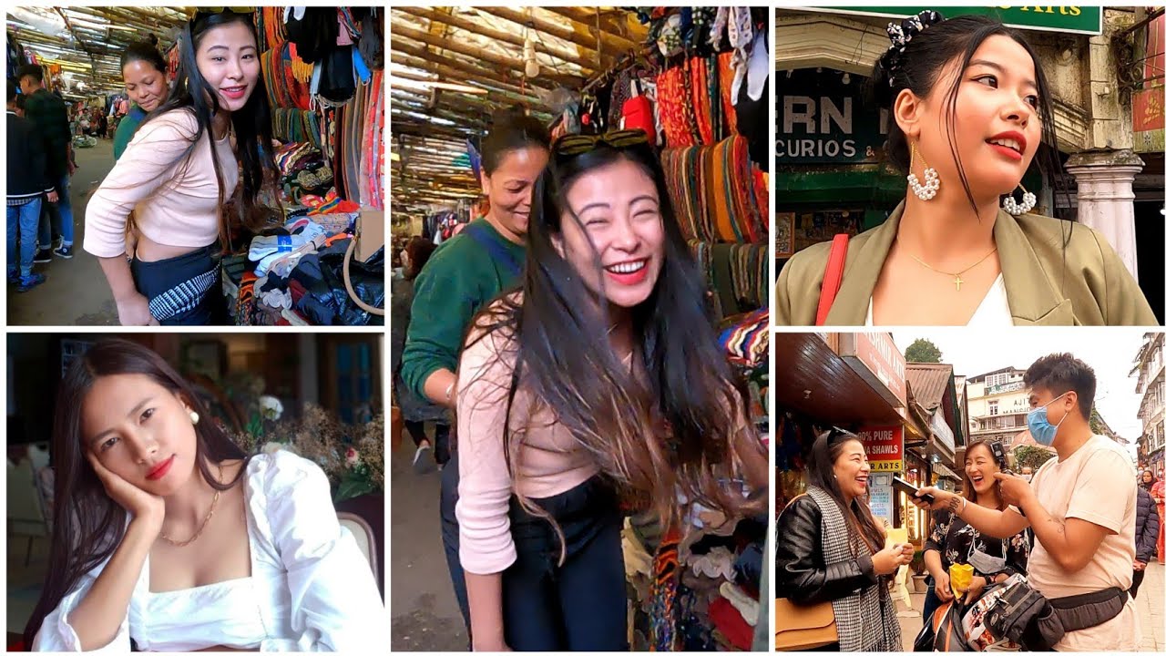 Naga Girls Meeting Darjeeling Famous Youtuber & Why I tookoff my skirt in Chowrasta @ShivamSenpai