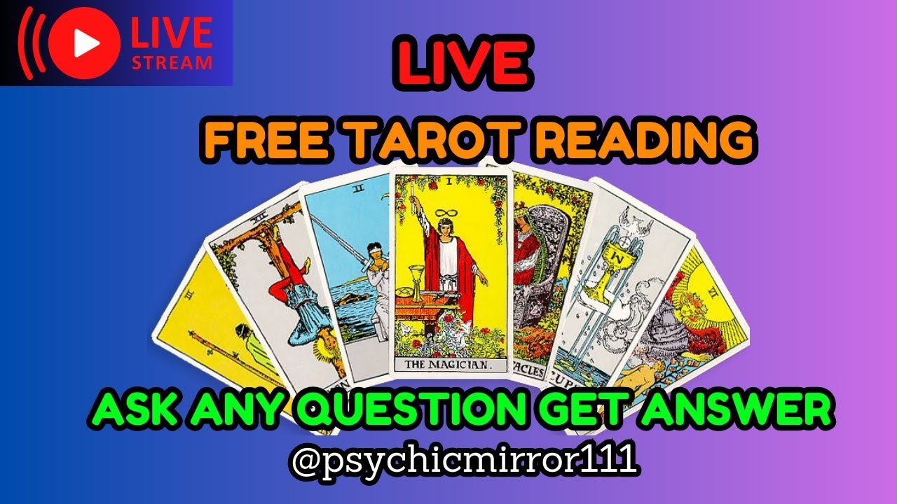 🔮 LIVE TAROT READING 🔮 FREE!!! QUESTION/ANSWER SESSION 🔮 
