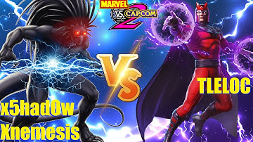 MvC2 Mvci Umvc3 x5hadOwXnemesis vs Tleloc  pt 1