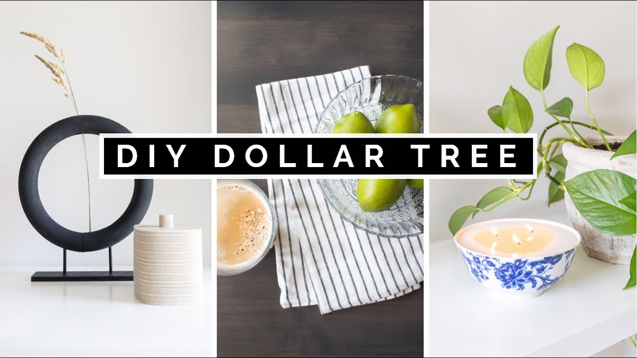 DIY DOLLAR TREE HOME DECOR + *NEW* DOLLAR TREE HAUL 2021 YouTube