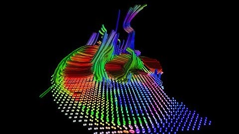 Diffusion Tensor Spline Visualization Demo