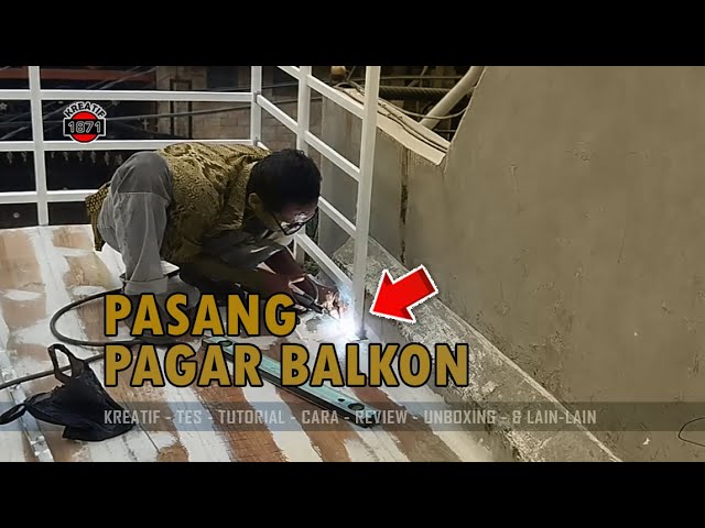 Pasang pagar besi pada balkon class=