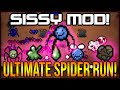 ULTIMATE SPIDER RUN - THE LIL' SISSY MOD! - Binding Of Isaac Afterbirth+ Mod