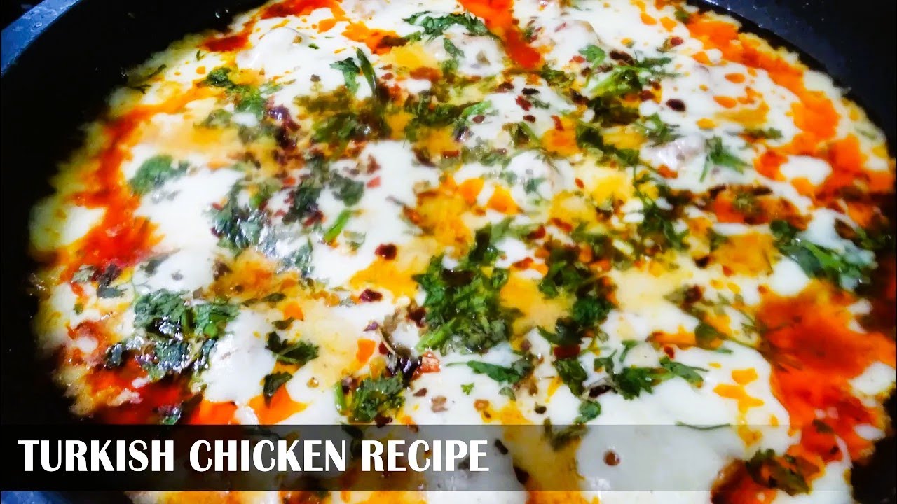 Turkan Chicken Turkish chicken recipe/ तुर्की चिकन/ Turkish chicken gravy/ Classicraft ...