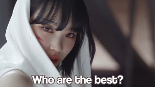 Ranking all post Iz*one songs from worst to best