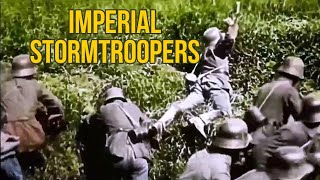 Ww1 In Colour | German Stormtroopers & Machine Guns