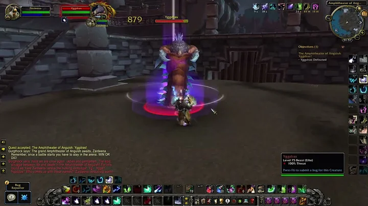 Ampitheater of Anguish location (new ring of blood) - WoW WOTLK Classic