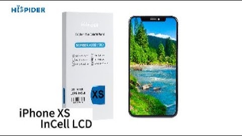 #lcd #iphone #lcdscreen  Hispider iPhone XS LTPS InCell LCD screen Replacement Assembly test