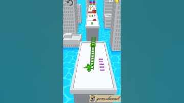 ladder master runner climb 😉😉 gameplay // android & ios game 3555 #lgamechannel #mobilegame #shorts