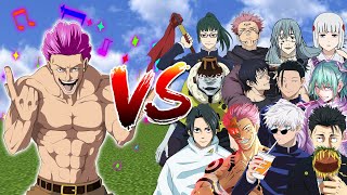 Hakari Kinji Vs Strongest Jujutsu Kaisen Characters