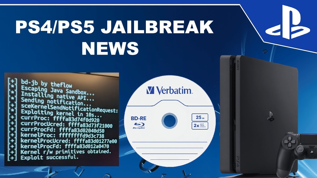 PS4 & PS5 Blu-ray Exploit BD-J | Jailbreak News - YouTube