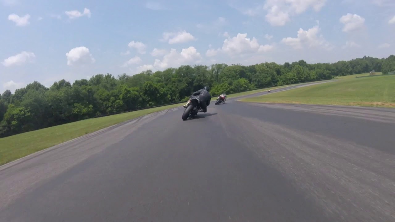 2018 VIR ASRA Thunderbike Onboard with Wayne Dangerous SV650 Racing