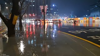 Walking in the Night Rain Bomb Compilation. Relaxing Sound for Sleep Inner Peace Insomnia Tinnitus.