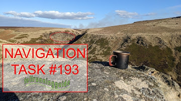 Navigation Task 193 #mapreading #contourlines #peakdistrict