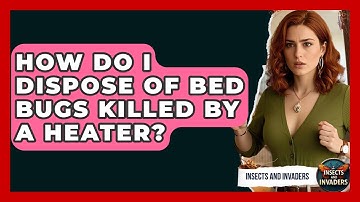 How Do I Dispose Of Bed Bugs Killed By A Heater? - Insects and Invaders