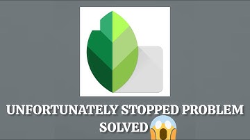 Solve "Unfortunately, Snapseed Has Stopped" problem || SR27SOLUTIONS