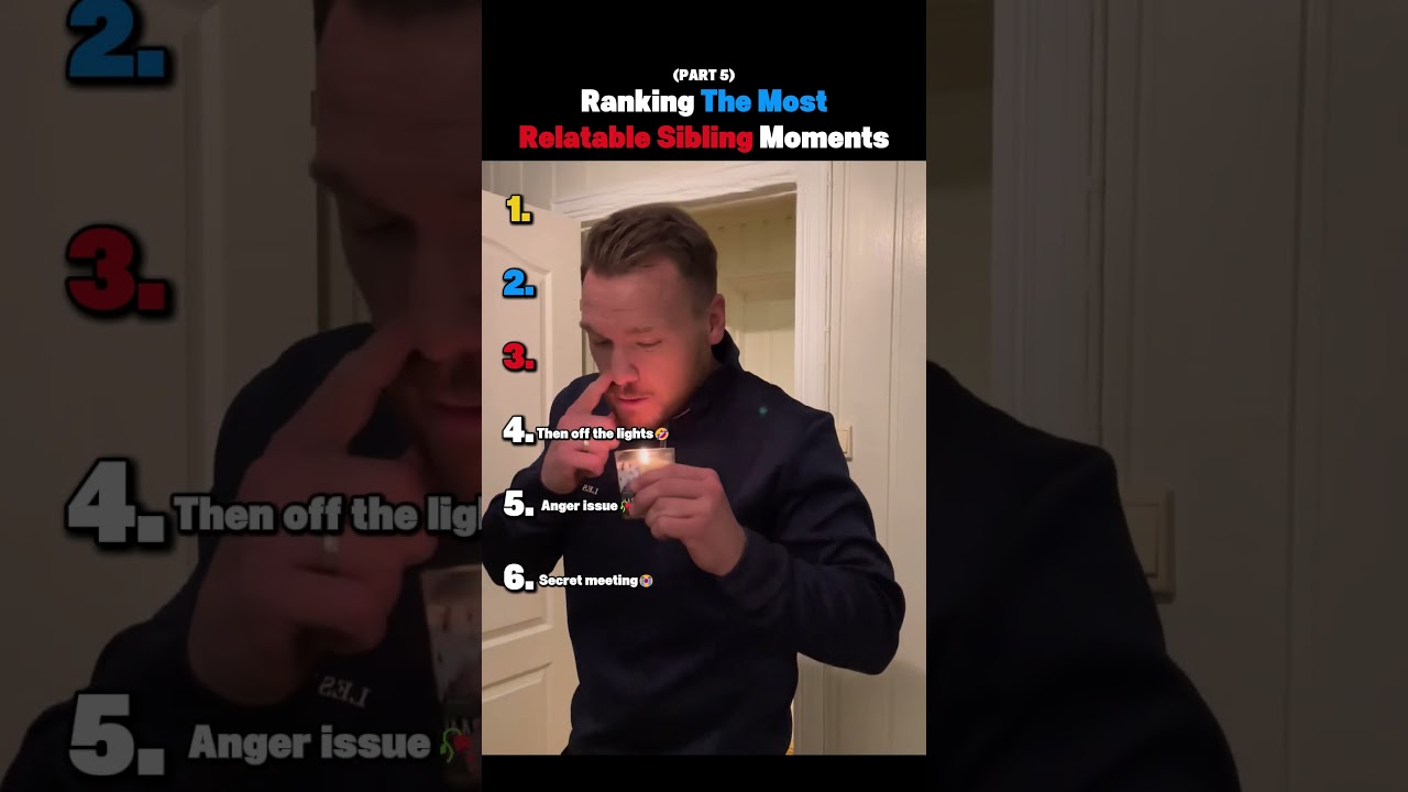 Ranking The Most Relatable Sibling Moments (Part 5) 😭🫂