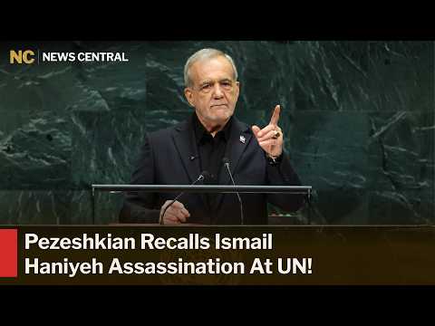 Pezeshkian Highlights Israel's Hypocrisy & Crimes while Recalling Haniyeh's Assassination | AC1Z