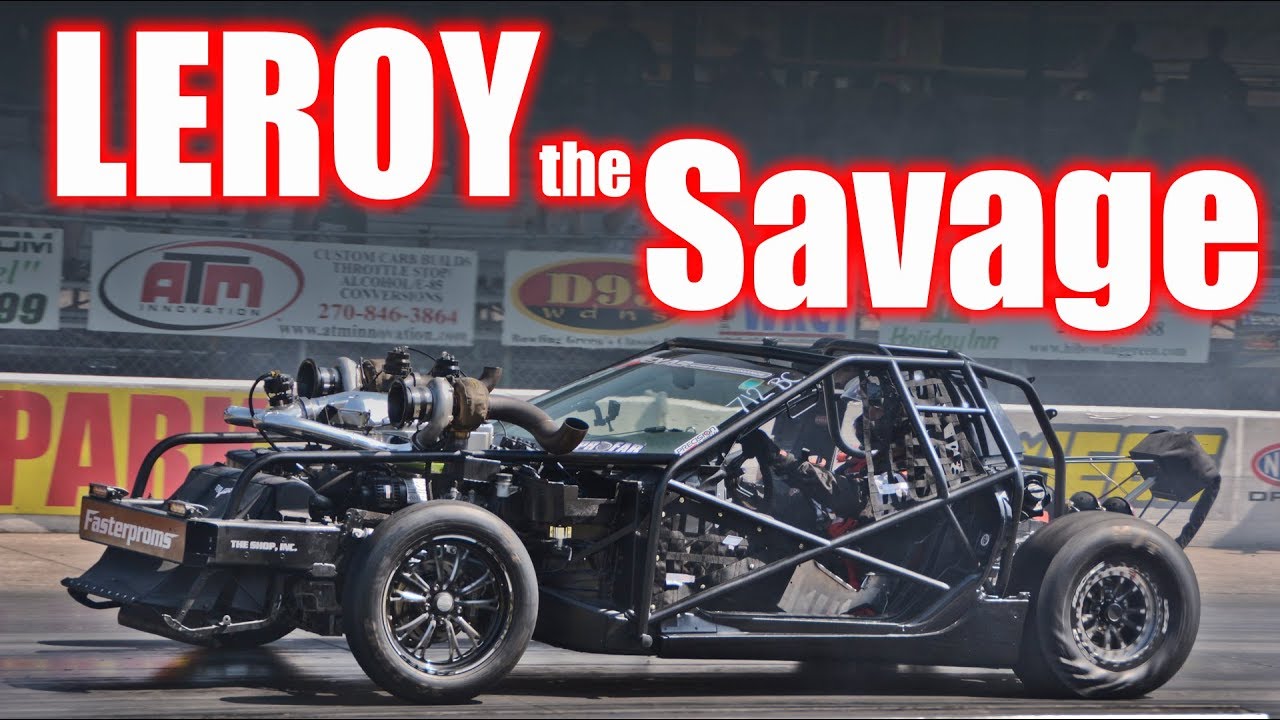 Video Leroy The Savage Vette Kart Action At Ls Fest Corvette