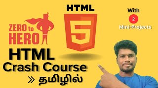 HTML Full Course in Tamil  | Learn HTML in 2 Hours with Mini Projects  |HTML Tutorial