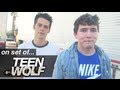 On set of... TEEN WOLF