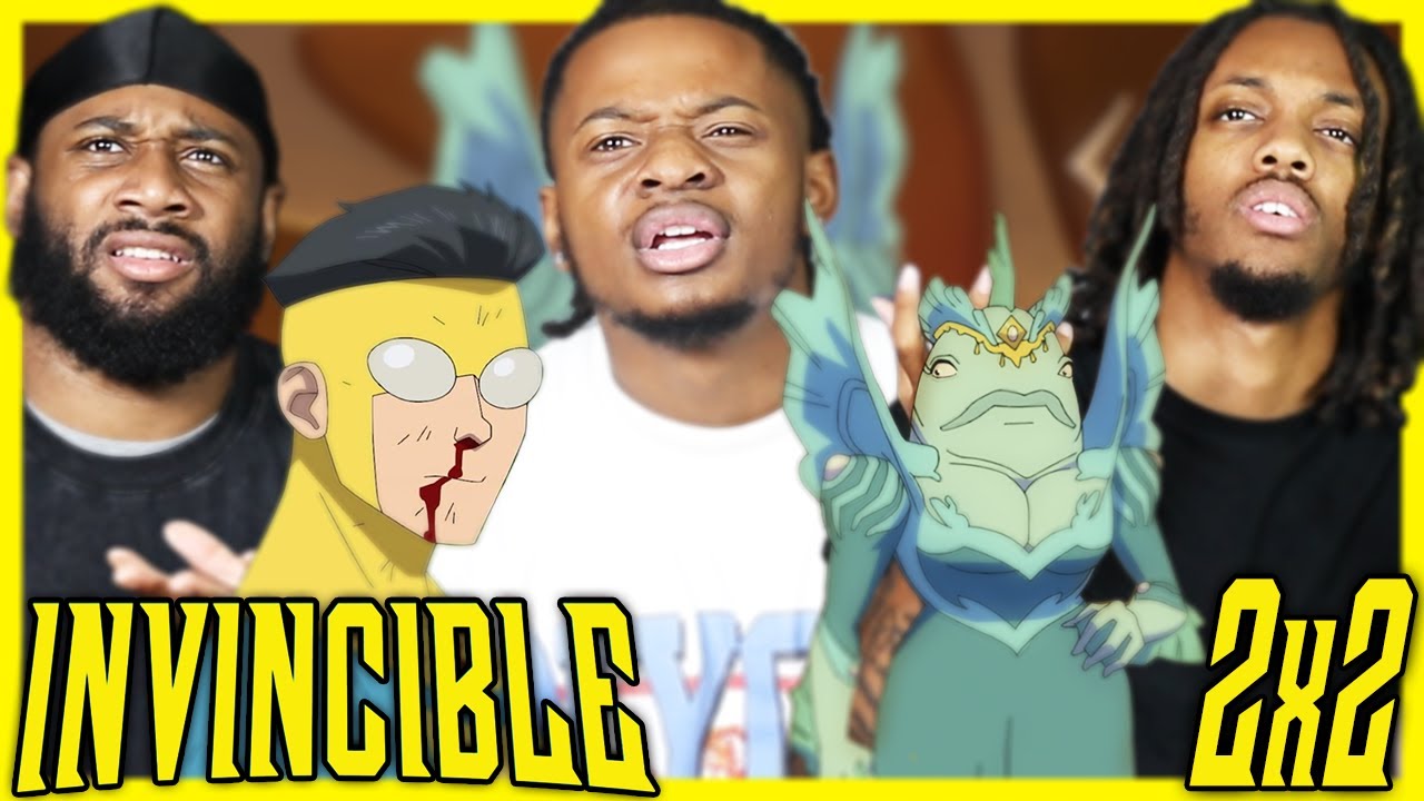 I THOUGHT THEY DIED!? | INVINCIBLE "IN ABOUT SIX HOURS I LOSE MY VIRGINITY TO A FISH" REACTION | 2X2