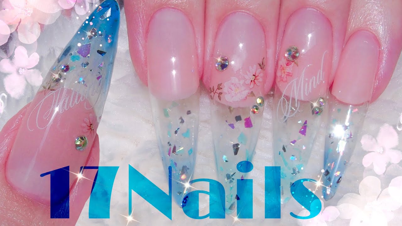 セルフネイル】クリアフレンチ🌟初夏のトレンドネイル💅 - YouTube