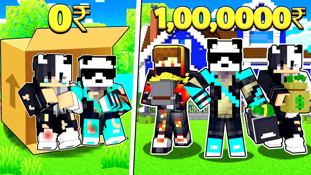 HOW I BECAME A CROREPATI 🤑 in Minecraft YouTube