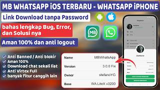 MB WhatsApp Terbaru dan Pembahasan Solusi untuk Semua Bug/Kendala ⚡WA Mod Paling Bagus