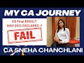 My ca journey  ca sneha chanchlani motivation castudents students cafinal study