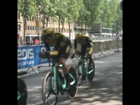 Video: Tour de France 2019: Jumbo-Visma-dan Mayk Teunissen Saqanı məğlub edərək 1-ci Mərhələdə qalib gəldi