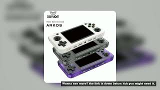 BOYHOM New Handheld Game Console 3.5-inch IPS Screen Linux RK3326 Retro Video Games Player 3000 mAh