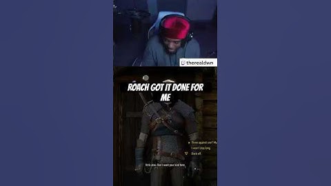 ROACH did that PEASANT wrong in THE WITCHER 3